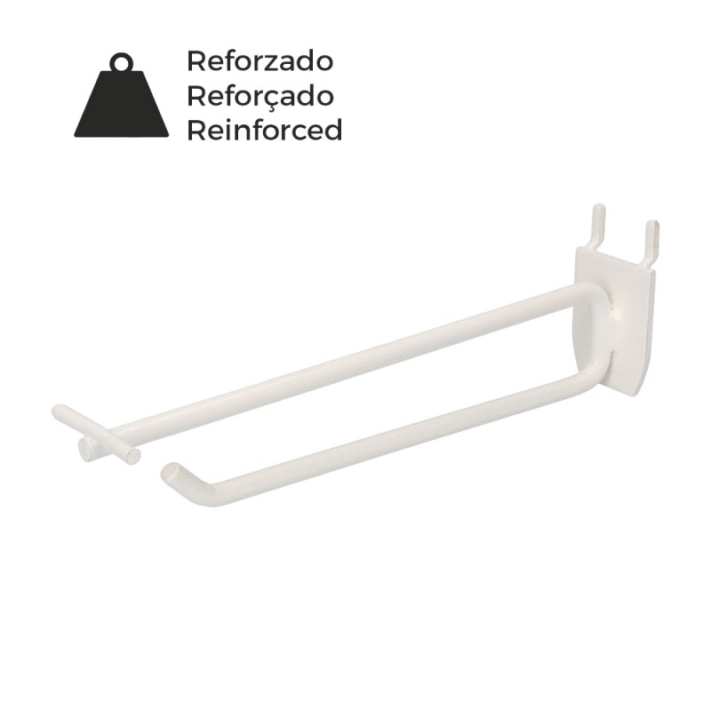 Gancho reforzado edm para expositor 00040 ø0,7x30cm