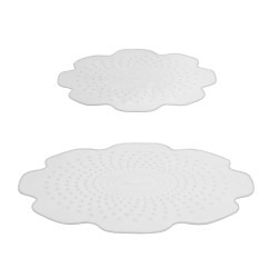 Tapas flexibles de silicona 4food ø17 y 23 cm 2 uds