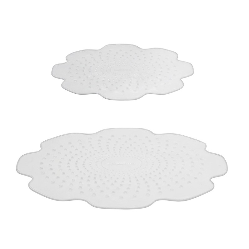 Tapas flexibles de silicona 4food ø17 y 23 cm 2 uds
