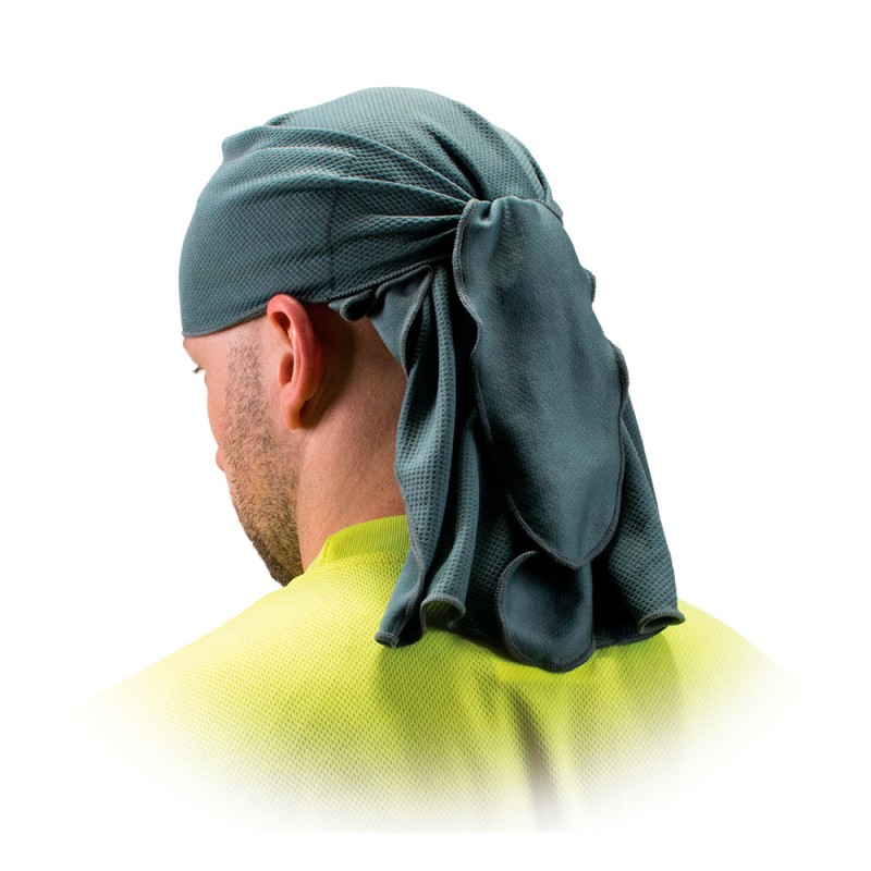 Bandana reutilizable refrescante cskt2 gris, 69 x 89 cm