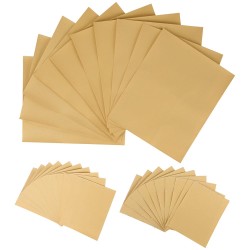 Papel de lija, 30 piezas
