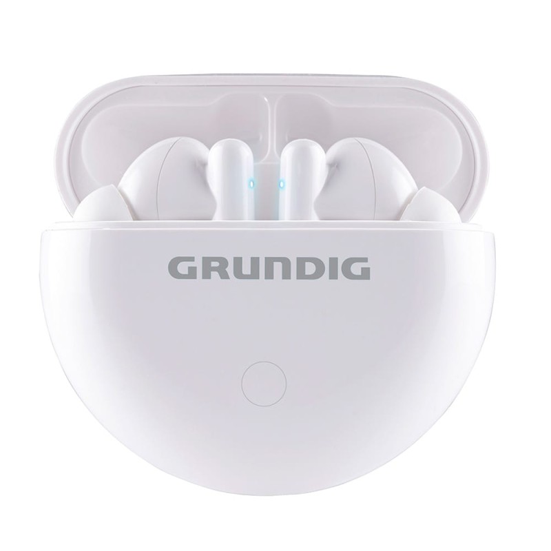 Auriculares inalámbricos earbuds bluetooth con estuche blanco