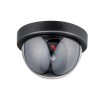 Cámara seguridad simulada tipo domo color negro ø11 x 9 cm