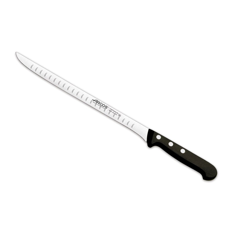 Cuchillo jamonero flexible con alveolos serie universal 240 mm