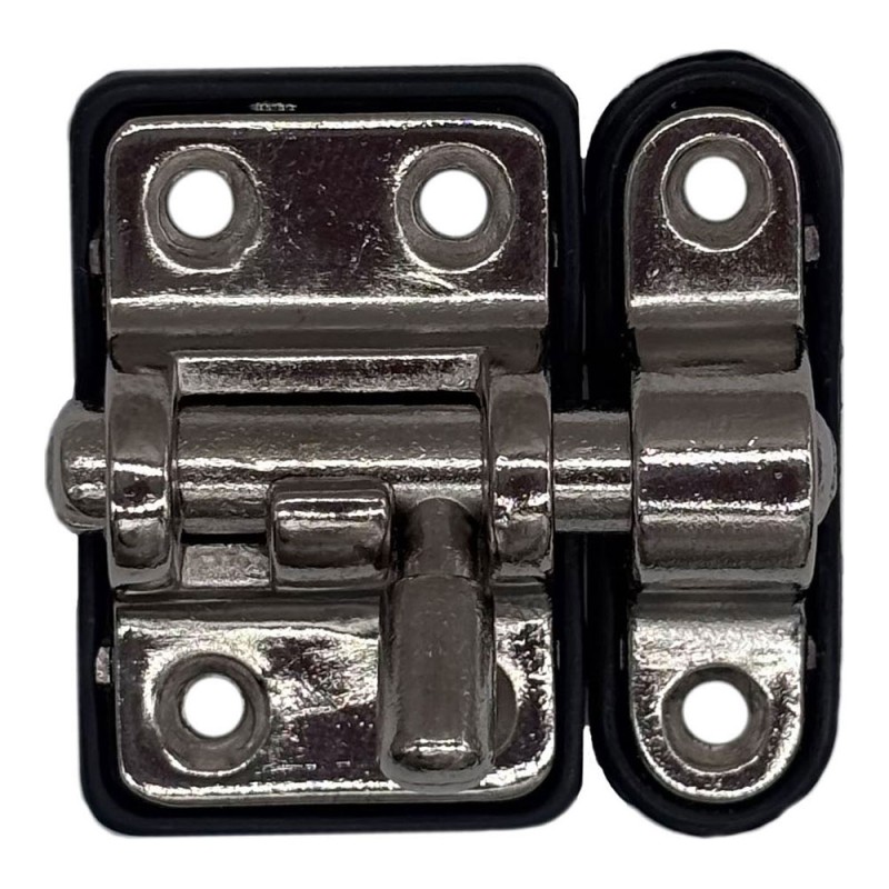 Pasador reforzado base plástica 25 mm cromo