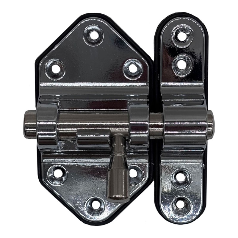 Pasador reforzado base plástica 30 mm cromo