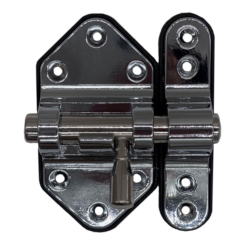 Pasador reforzado base plástica 50 mm cromo