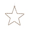 Estrella luz led decorativa interior 38 x 38 cm