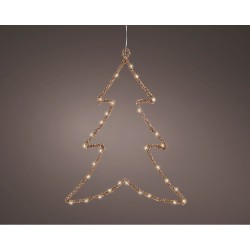 Luz led decorativa árbol interior 34 x 46 cm
