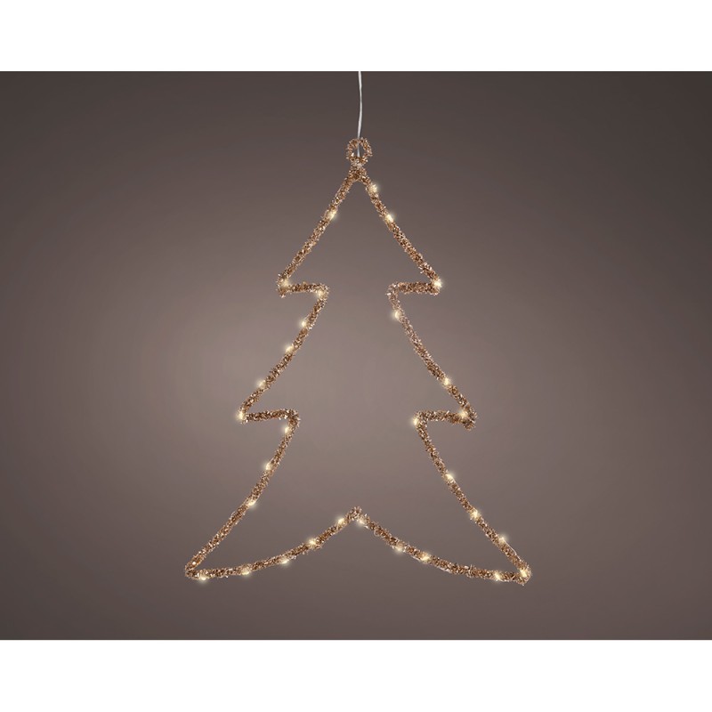 Luz led decorativa árbol interior 34 x 46 cm