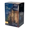 Cortina cascada para árbol, multifunción, oro suave, 480 leds, 2 m