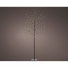 Árbol iluminado exterior 160 leds luz cálida ø70 cm x 1,80 m