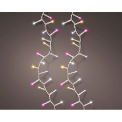 Guirnalda multifunción 500 leds, multicolor, interior/exterior, 11 m