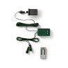 Transformador verde con control remoto para exterior, 5 m