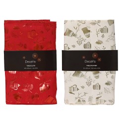 Camino mesa navidad colores surtidos, 32 x 150 cm