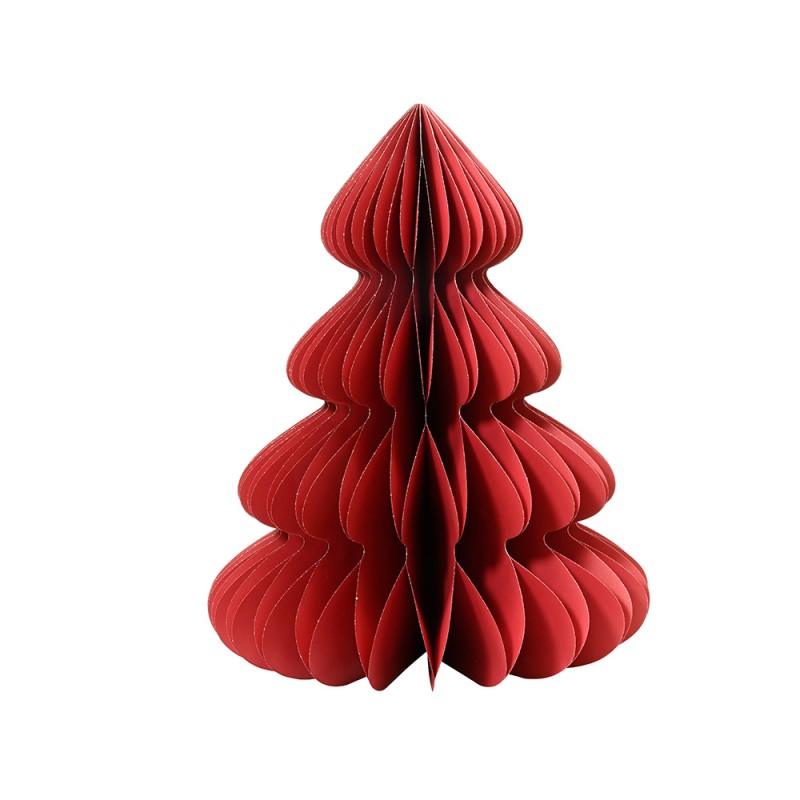 Árbol de papel rojo ø48 x 60 cm