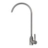 Grifo osmosis 1 agua, plateado cepillado