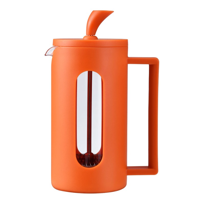 Cafetera / tetera roma émbolo naranja 350 ml 3 tazas