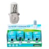 Termometro exterior digital con ventosa