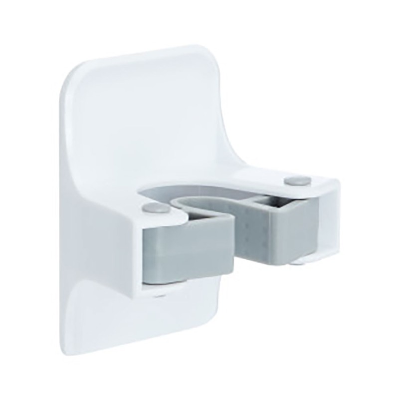 Gancho para escobas, 1 ud + 2 tiras, máx 1,8 kg