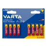 Pack 10 blisters pila alkalina longlife max power aaa - lr03 (blister 5+3 uds) ø10,5 x 44,5 mm