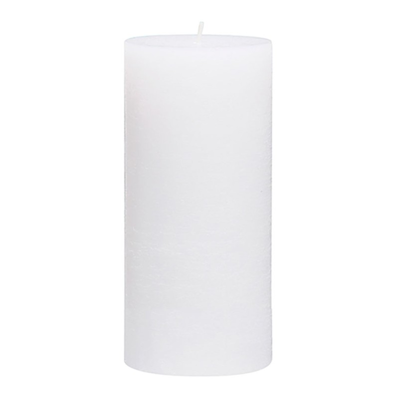 Vela blanca ø55 x 120 mm