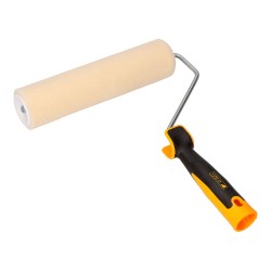 Rodillo de lana corta de angora para esmaltar y barnizar ø45 mm x 220 mm