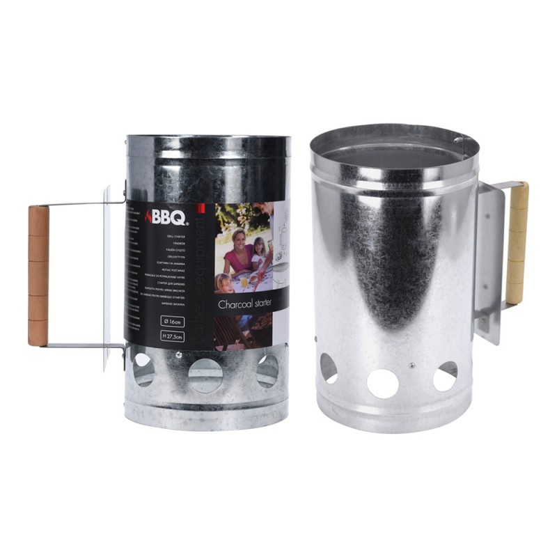 Arrancador-encendedor para carbon ø17 x 27,5 cm