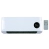 Calefactor de pared 1000/2000 w, blanco 42 x 10,5 x 17,5 cm