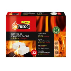 Okfuego pastillas de encendido rápido, 32 uds