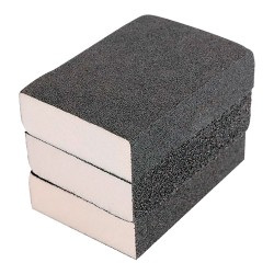 Esponja de lijar, 3 uds