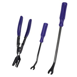 Herramientas saca grapas, 3 piezas