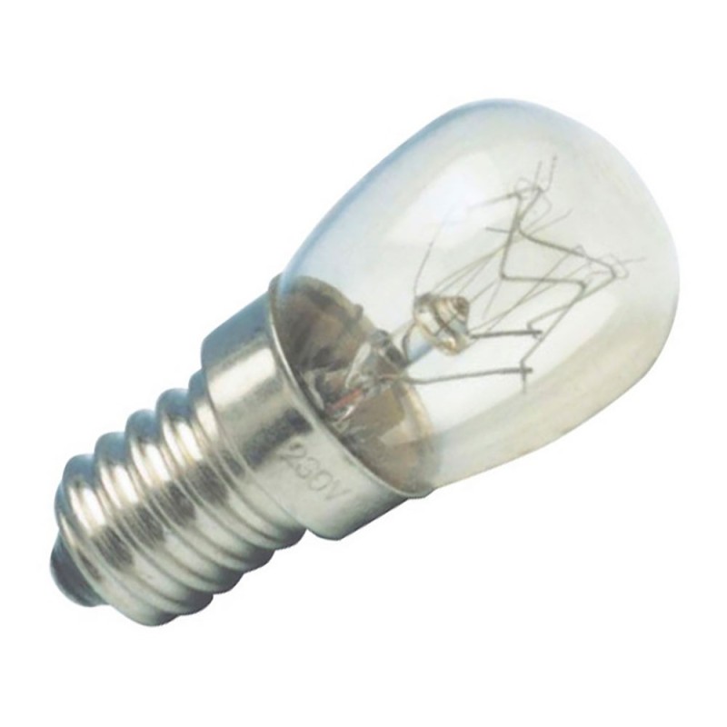 Bombilla incandescente pebetero horno 300°c 25 w 55 lm 240 - 260 v