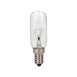 Bombilla incandescente tubular, e-14, 25 w, 25 x 80 mm