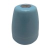 Portalámparas cerámico vintage e27 4 a 100 w 250 v~ azul, ø47 x 59 mm