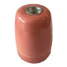 Portalámparas cerámico vintage e27 4 a 100 w 250 v~ rosa, ø47 x 59 mm