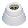 Portalámparas superficie recto interior e27 4 a 250 v~ porcelana blanco