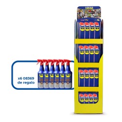 Expositor 48 uds wd40 multi uso doble acción 500 ml *** promoción regalo 6 uds desengrasante profesional specialist 1 l ref. ...