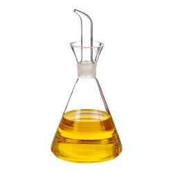 Aceitera de cristal antigoteo 125 ml