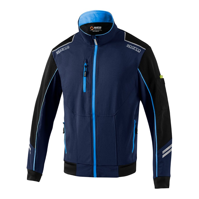 Chaqueta light-shell tech técnica, azul marino/azul, austin, t5 - xxl