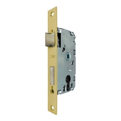 Cerradura embutir c/c cre04 50/47 mm latonado