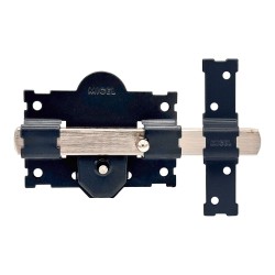 Cerrojo sobreponer crr06 105b/50 mm pintado gris