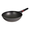 Wok aluminio fundido inducción denia experto ø28 cm