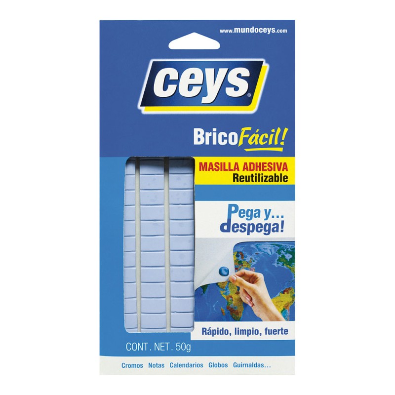 Masilla adhesiva reutilizable 50 g