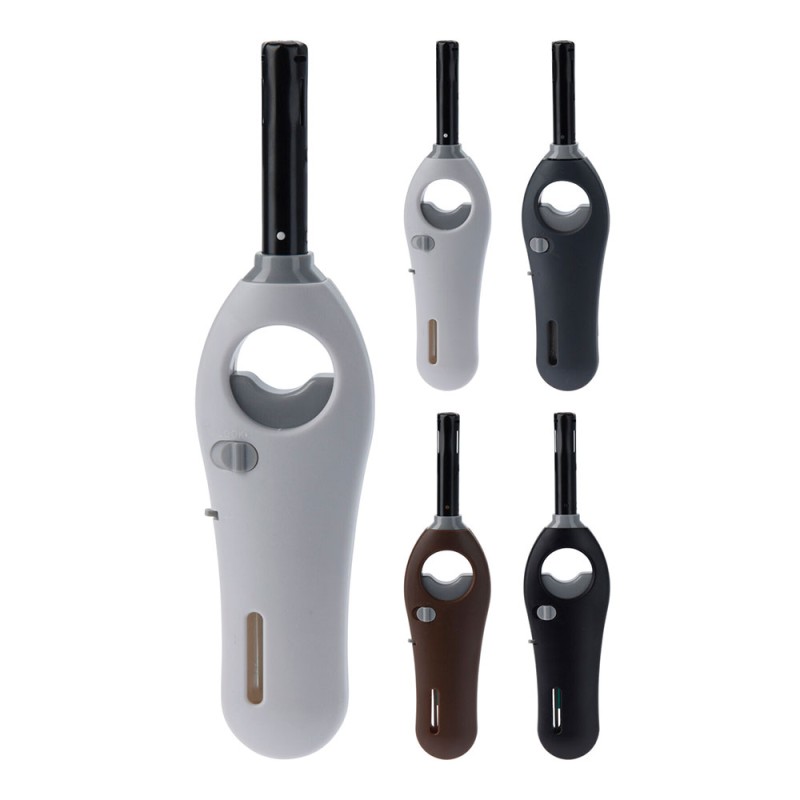 Mechero electrónico recargable, con bloqueo, colores surtidos