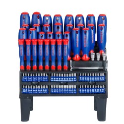 Destornilladores cr-v, juego 100 piezas