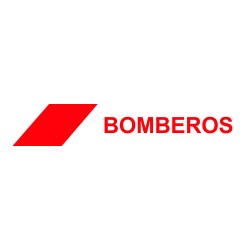 Cinta balizamiento bomberos 75 mm x 0,05 mm x 200 m