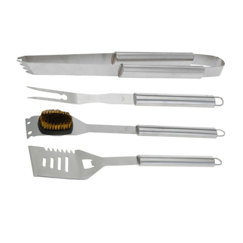 Conjunto de 4 utensilios para barbacoa