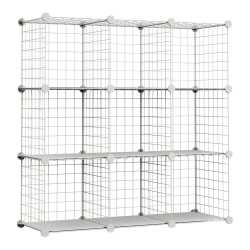 Estantería modular metálica titan c9 blanco