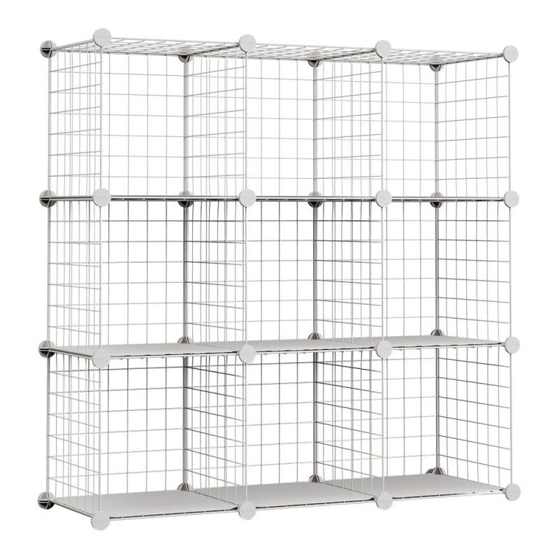 Estantería modular metálica titan c9 blanco